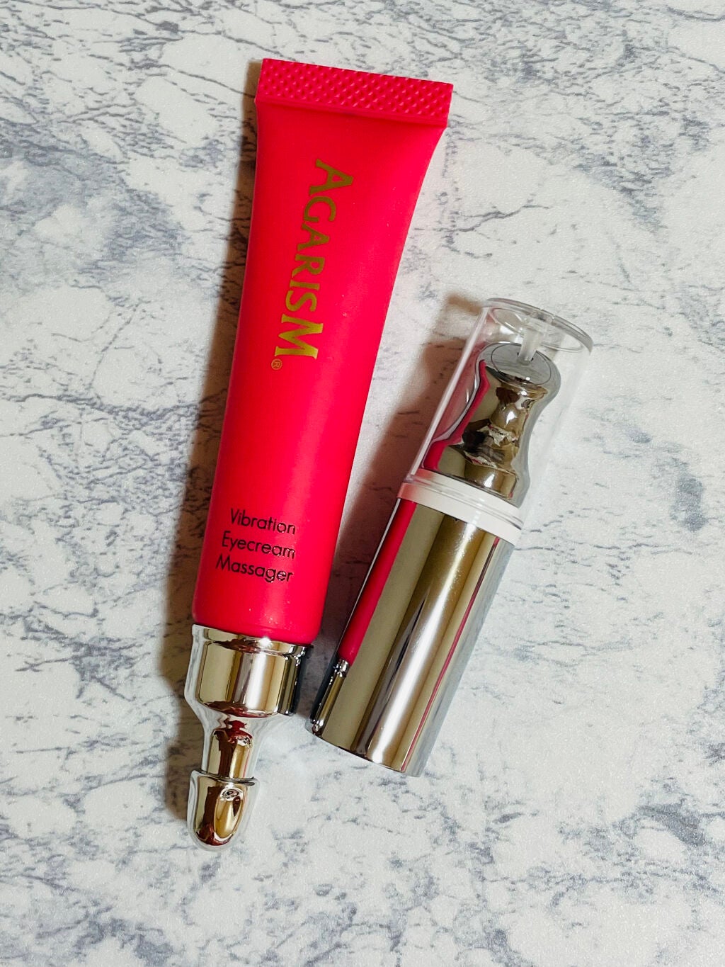 アイキュット マッサージャークリーム/AGARISM/アイケア・アイクリームを使ったクチコミ(2枚目)