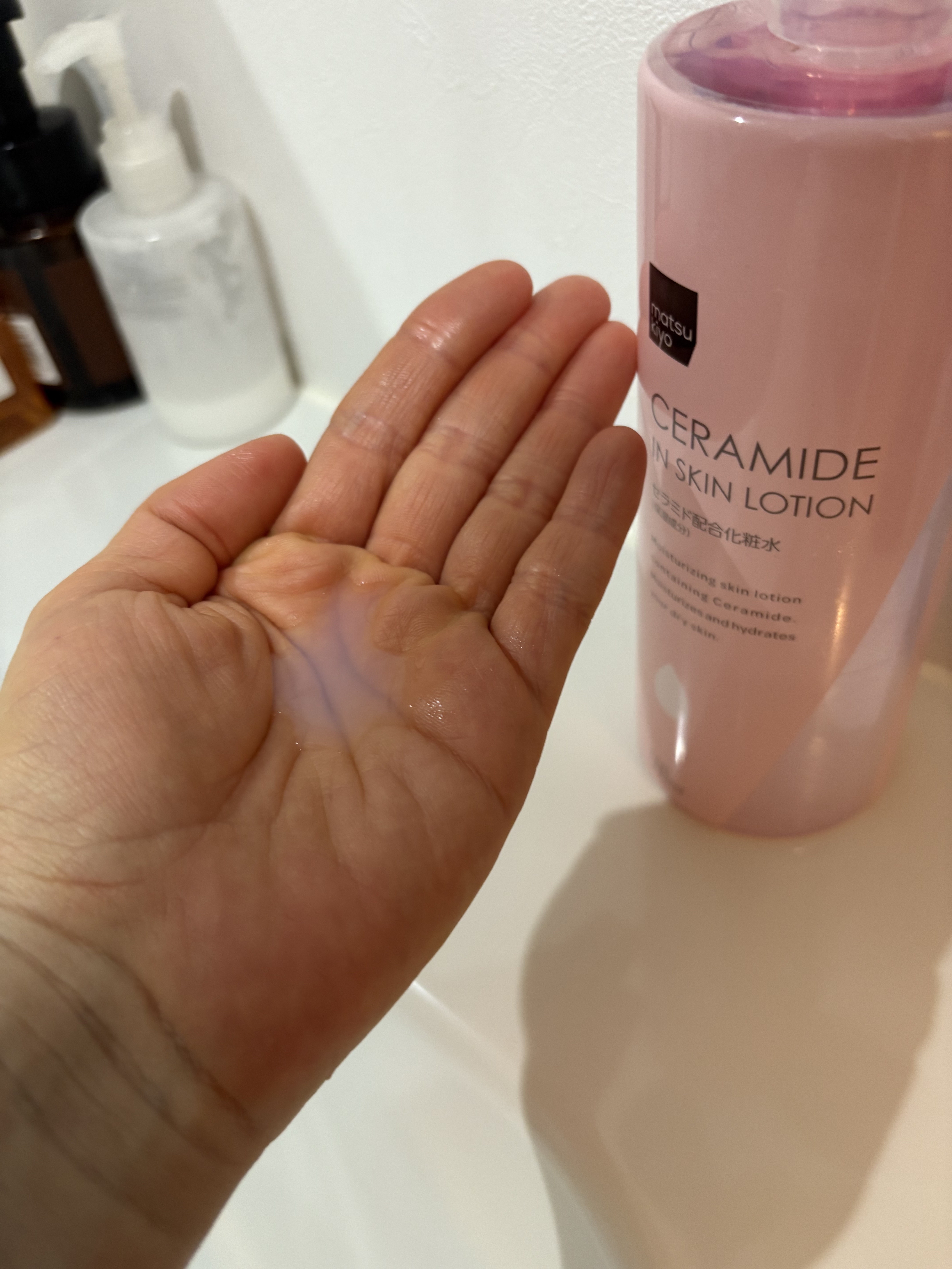 マツキヨ  セラミド化粧水/matsukiyo/化粧水を使ったクチコミ（3枚目）