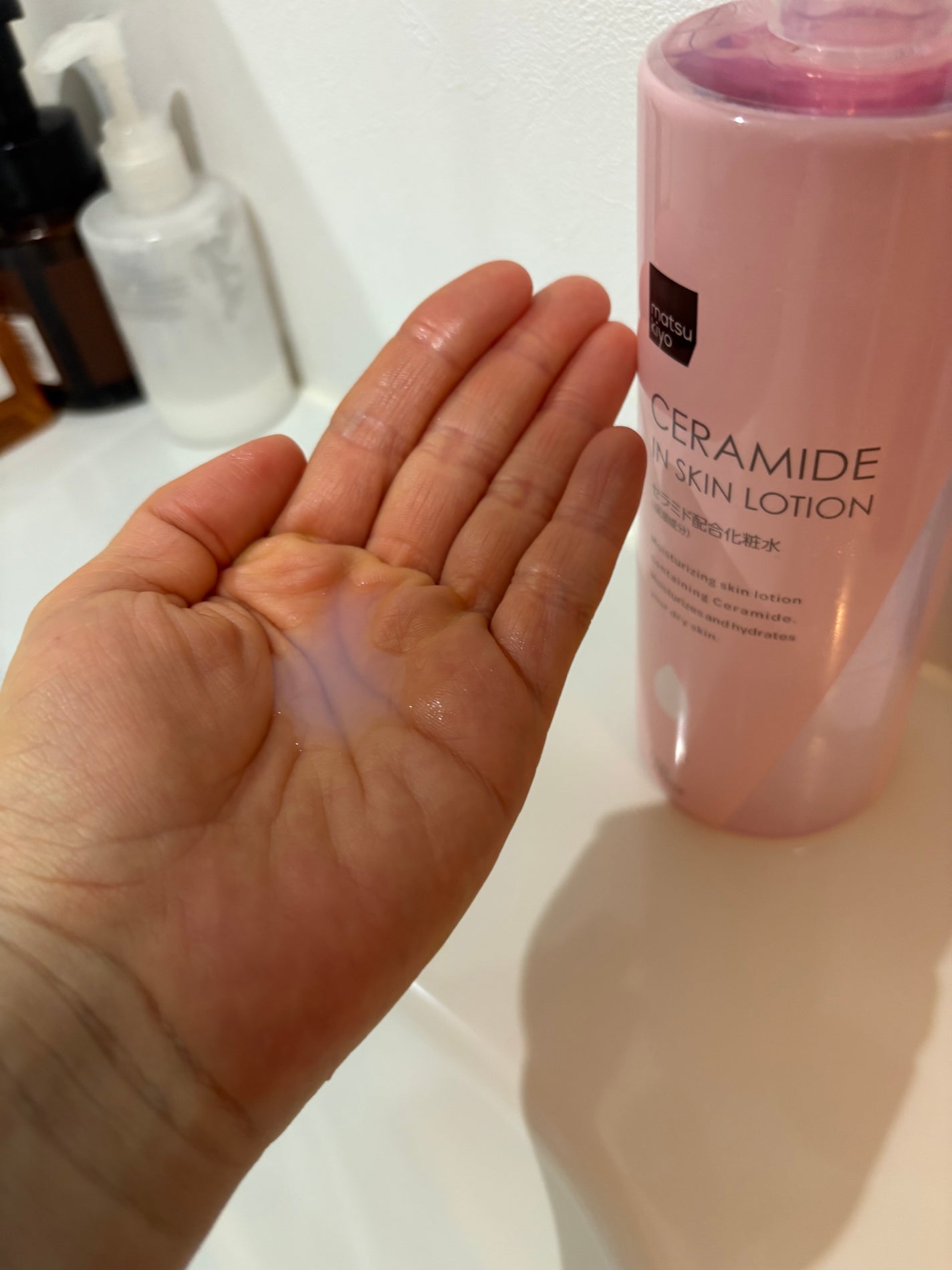 マツキヨ セラミド化粧水/matsukiyo/化粧水を使ったクチコミ(3枚目)