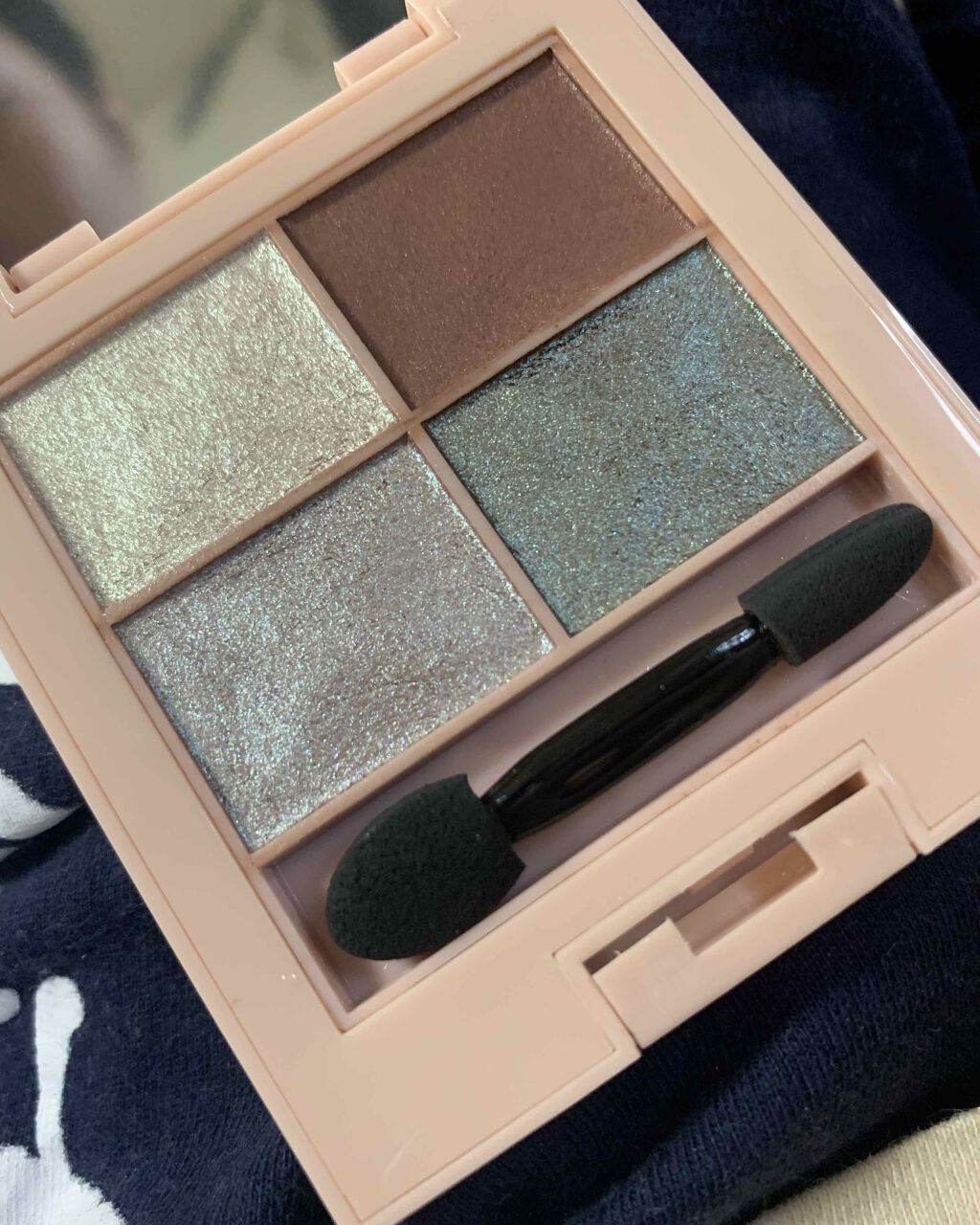 イロアソビ 4色アイパレット/iroasobi/アイシャドウパレットを使ったクチコミ(3枚目)