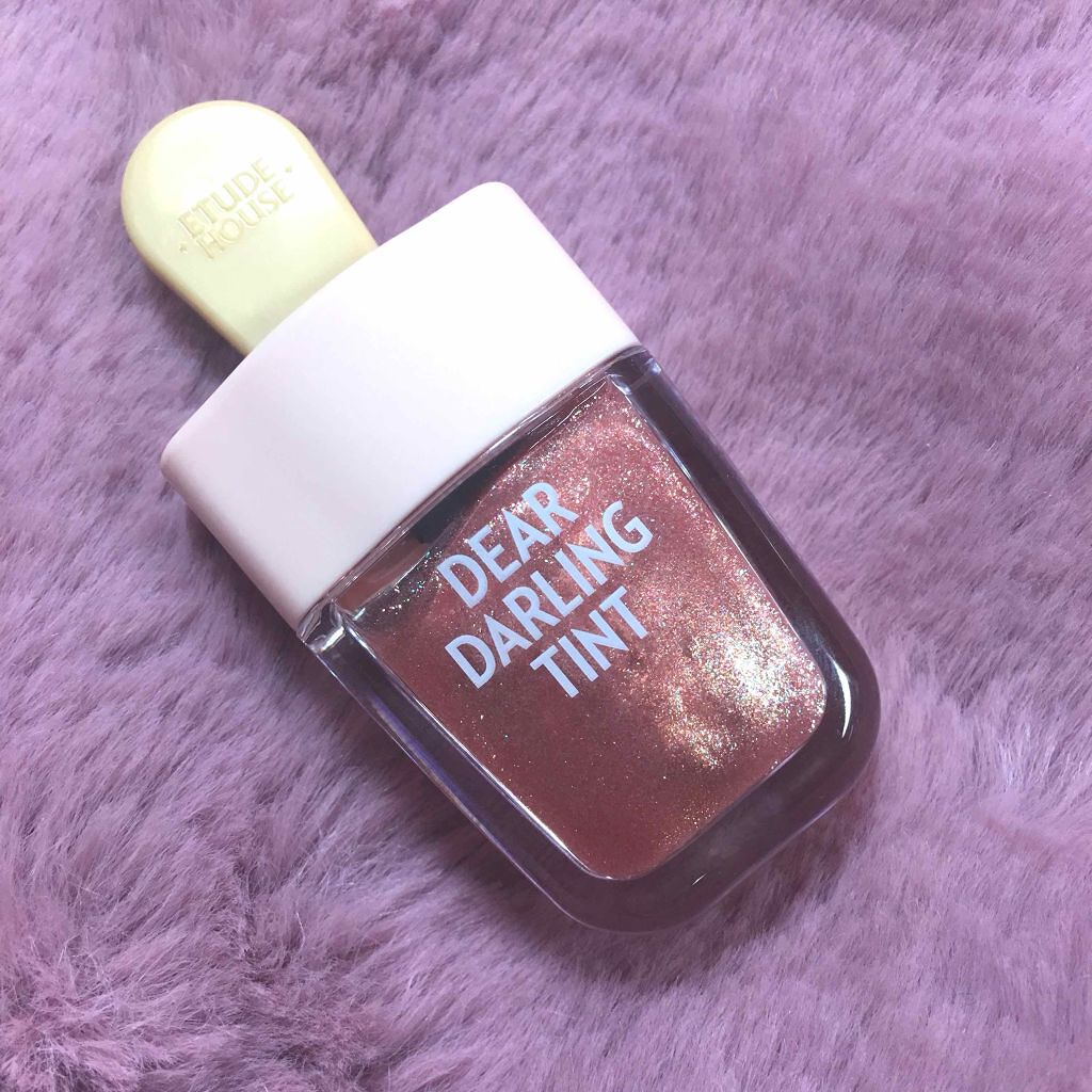 ディアダーリン ウォータージェルティント （アイスティント）/ETUDE/口紅を使ったクチコミ（1枚目）