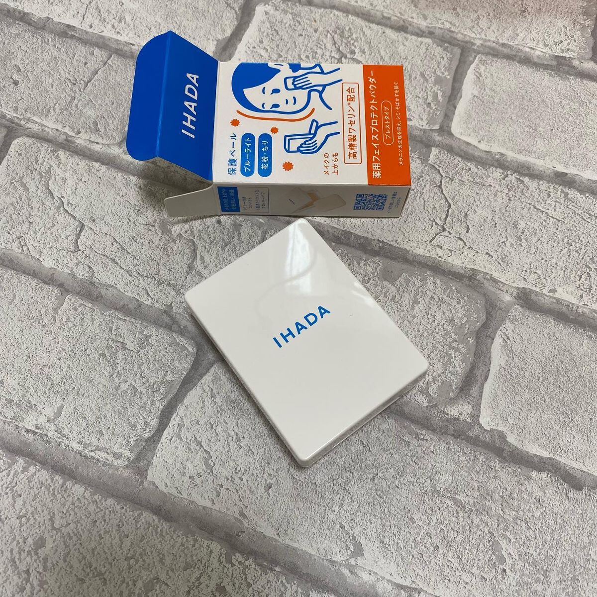 薬用フェイスプロテクトパウダー/IHADA/プレストパウダーを使ったクチコミ（3枚目）