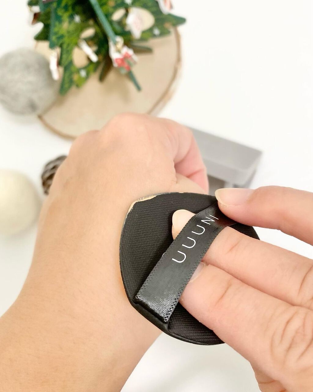 ブライトアップスキンファンデーション/UUUNI/クッションファンデーションを使ったクチコミ(3枚目)