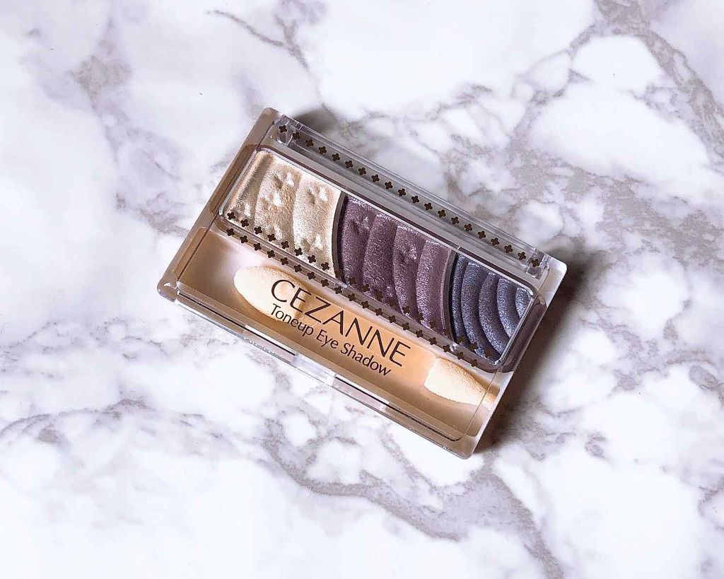 トーンアップアイシャドウ/CEZANNE/アイシャドウパレットを使ったクチコミ(1枚目)