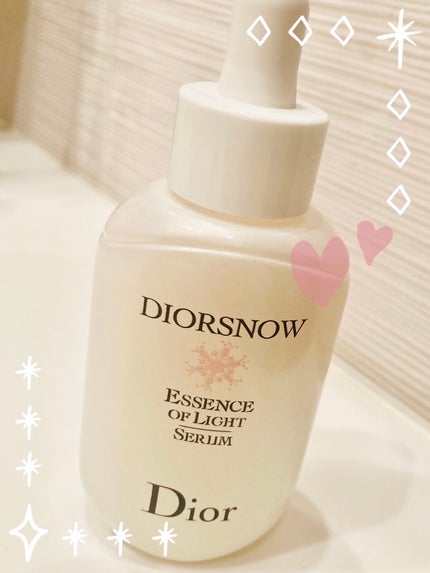 【旧】スノー アルティメット エッセンス オブ ライト/Dior/美容液を使ったクチコミ(2枚目)