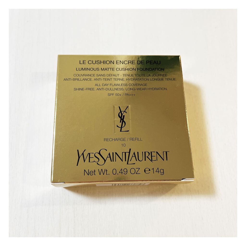アンクル ド ポー ルクッションN/YVES SAINT LAURENT BEAUTE/クッションファンデーションを使ったクチコミ（1枚目）
