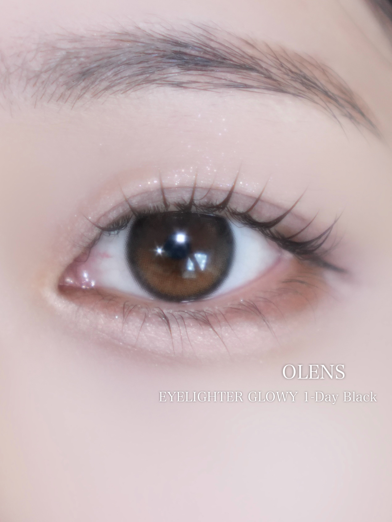 Glowy 1day/OLENS/ワンデー（１DAY）カラコンを使ったクチコミ（2枚目）
