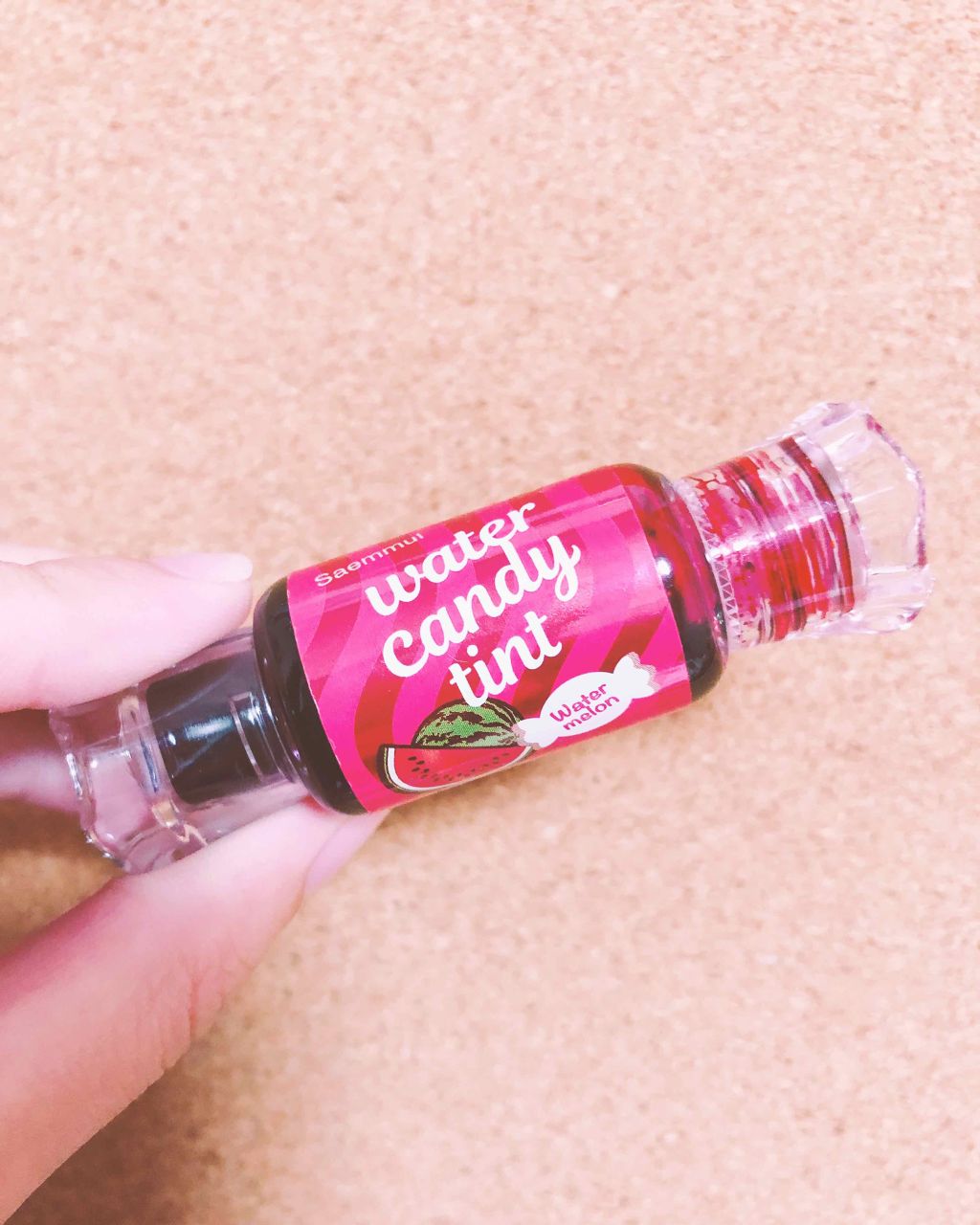ウォーター キャンディー ティント/the SAEM/リップティントを使ったクチコミ（1枚目）