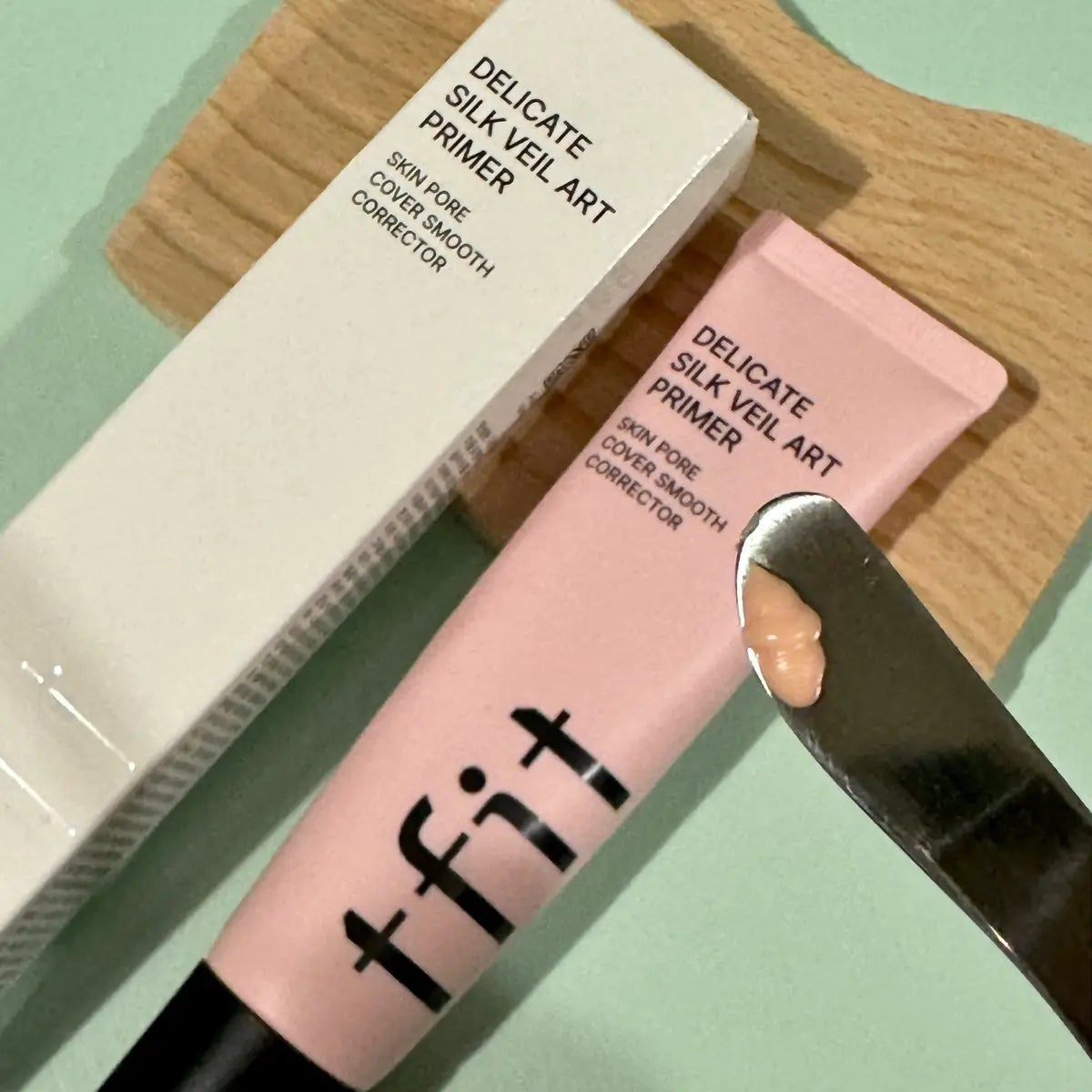 デリケートシルクベールアートプライマー/TFIT/化粧下地を使ったクチコミ(2枚目)