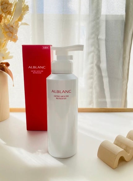 マイクロムース リフレッシャー/ALBLANC/泡洗顔を使ったクチコミ(5枚目)