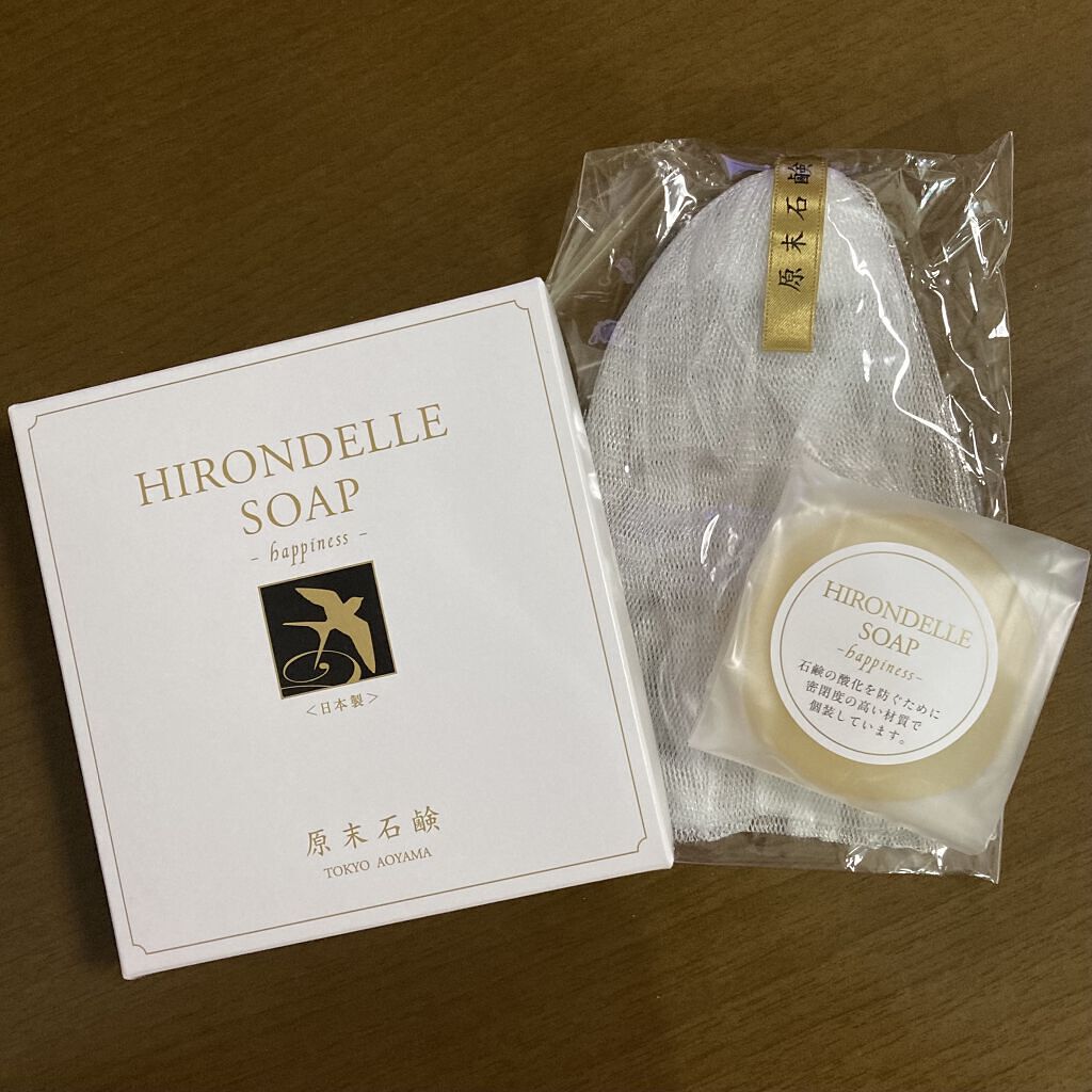 SOAP Happines/HIRONDELLE/洗顔石鹸を使ったクチコミ（1枚目）