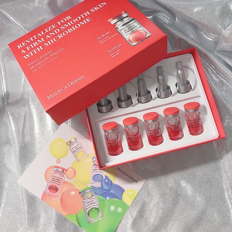 エラスティックファーミング マイクロバイオームアンプル/マデカダーマ/美容液を使ったクチコミ（1枚目）