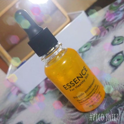 DAISO PエッセンスDのクチコミ「DAISO プロポリス美容液
スポイト式で220円でトロトロの美容液
保湿してくれて満足し.....」(1枚目)