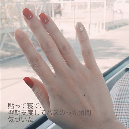 ネイルシール/DAISO/ネイルシールを使ったクチコミ(3枚目)