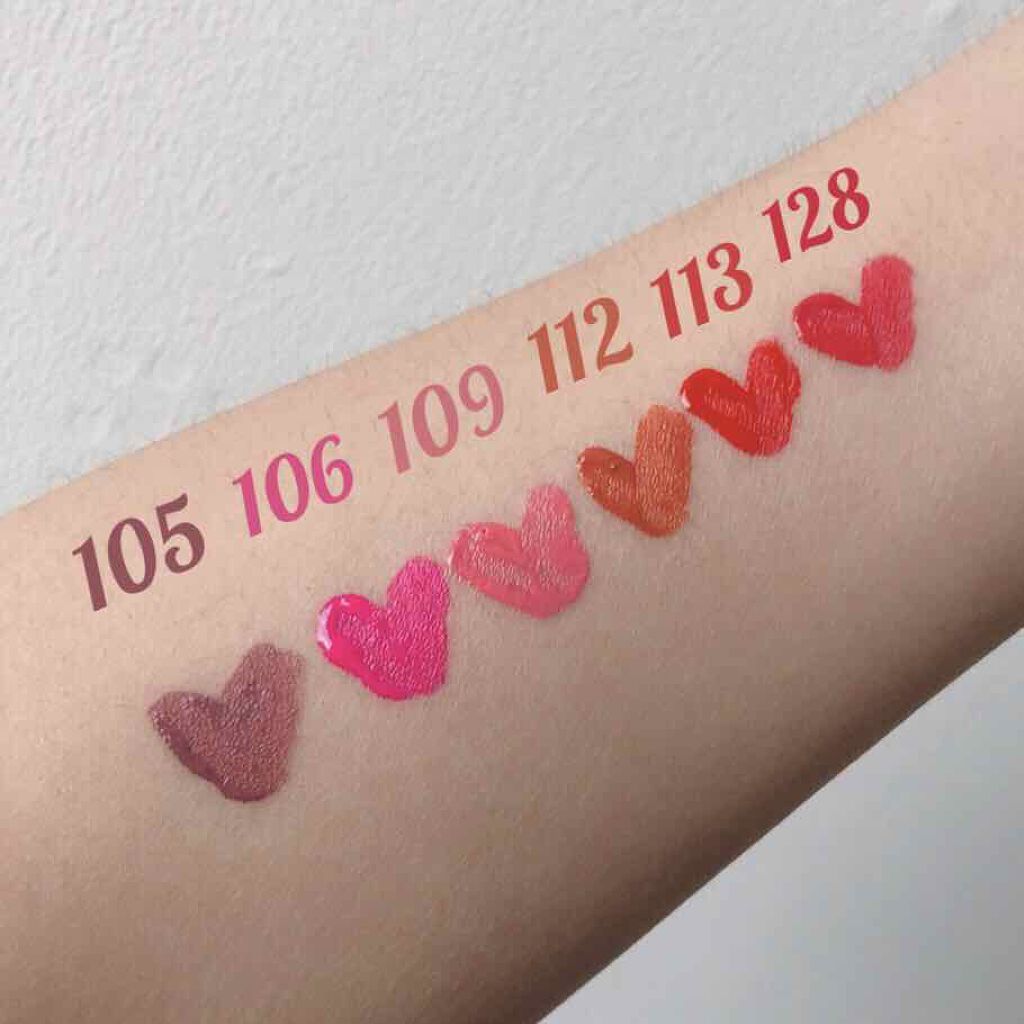 ルージュシグネチャー /ロレアル パリ/リップグロスを使ったクチコミ（2枚目）