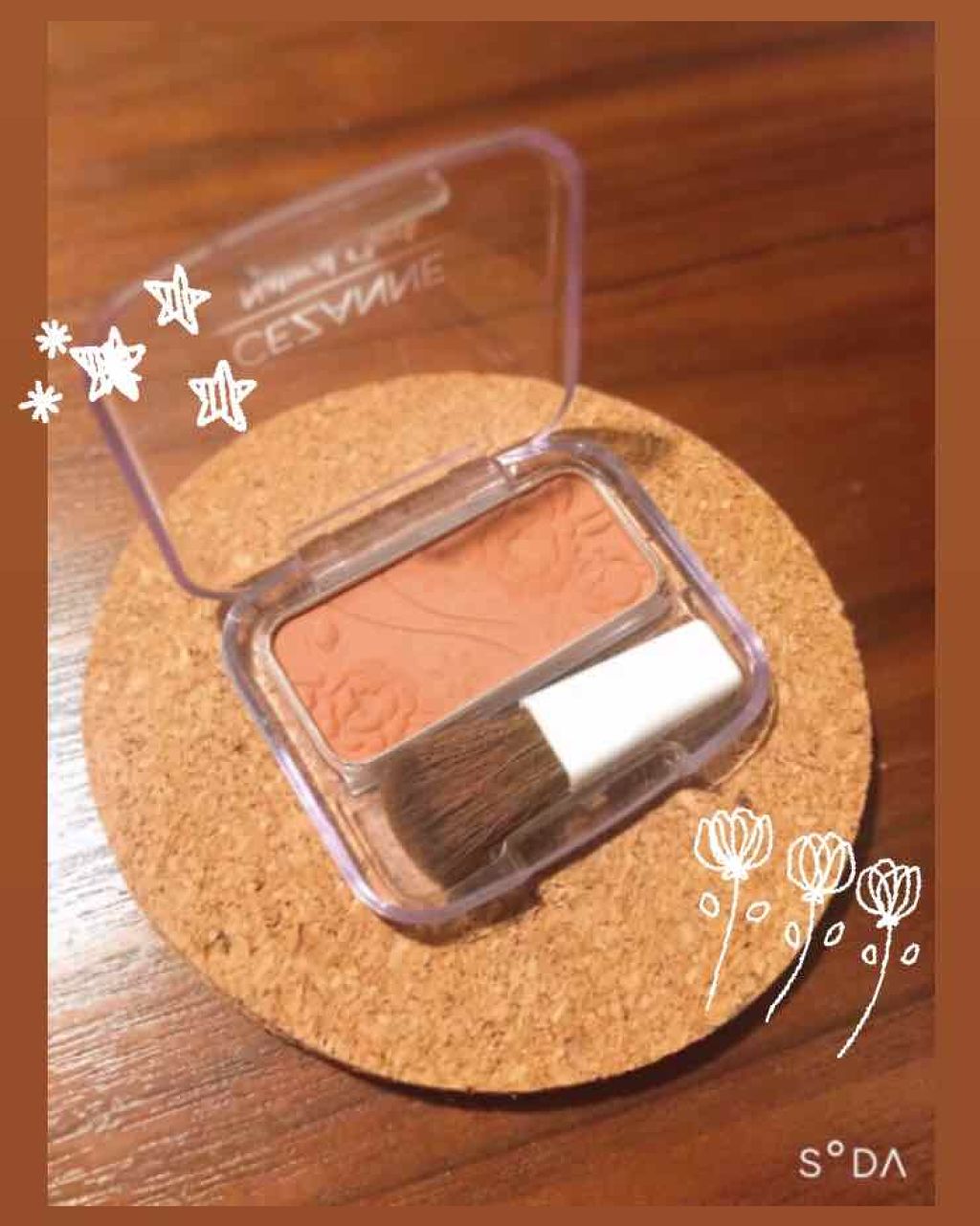 ナチュラル チークN/CEZANNE/パウダーチークを使ったクチコミ（1枚目）