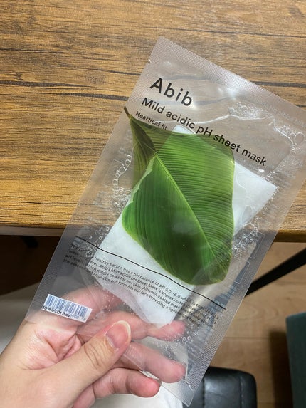 弱酸性pHシートマスク ドクダミフィット/Abib /シートマスク・パックを使ったクチコミ(1枚目)
