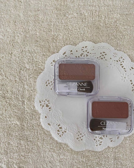 ナチュラル チークN/CEZANNE/パウダーチークを使ったクチコミ(2枚目)