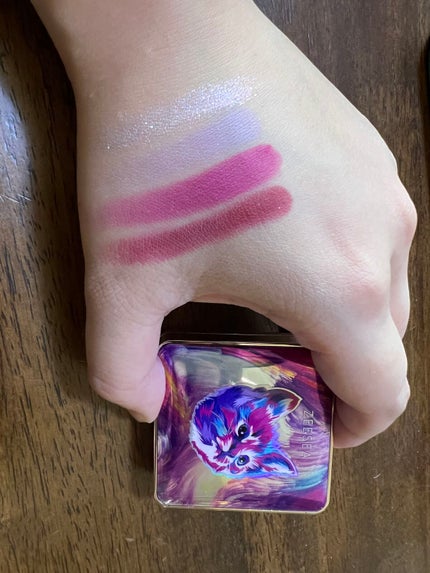 アニマルアイシャドウ(4シェード)/ZEESEA/アイシャドウパレットを使ったクチコミ(3枚目)