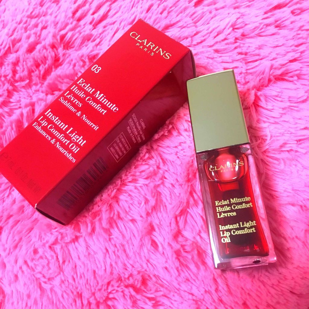 コンフォート リップオイル /CLARINS/リップグロスを使ったクチコミ(1枚目)