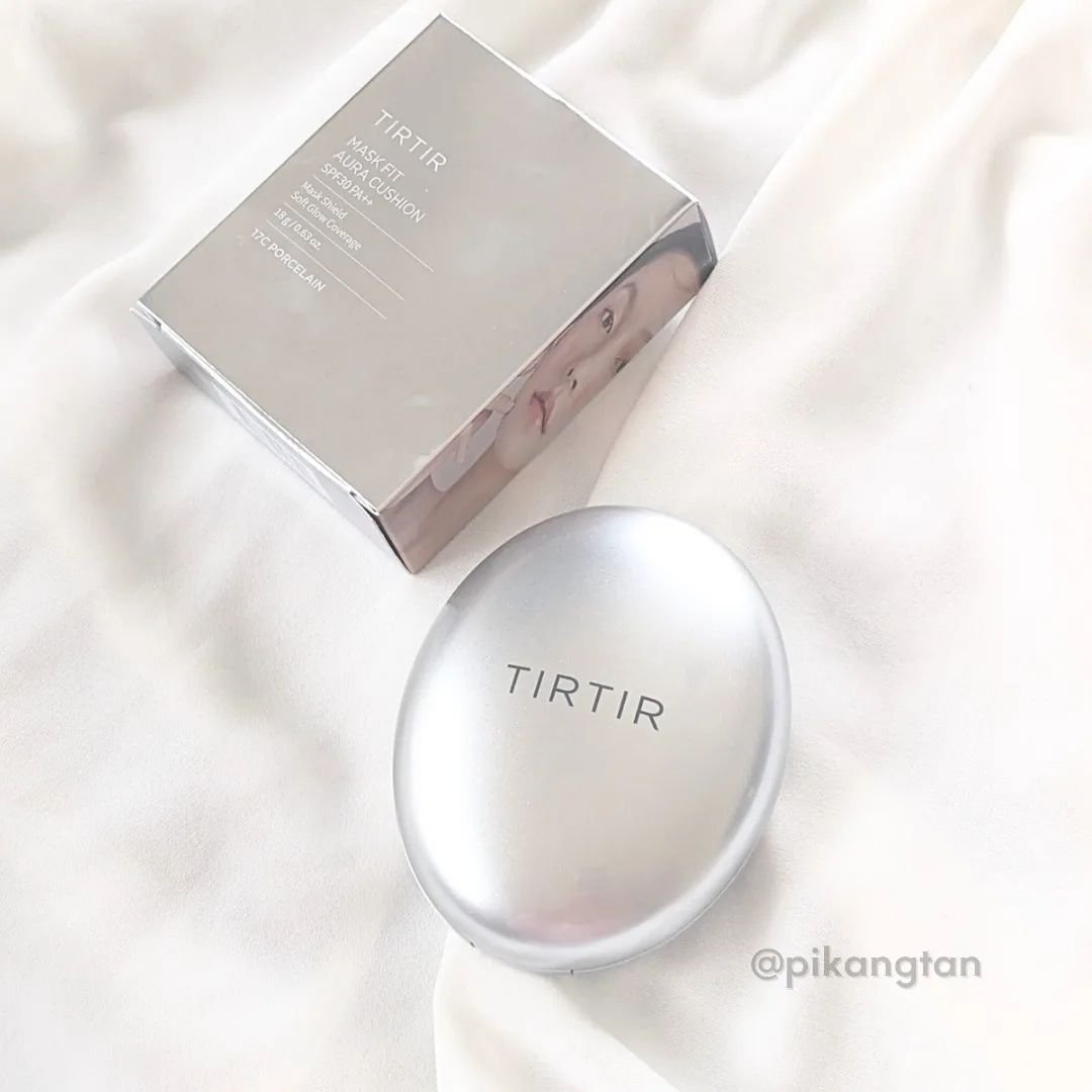 マスクフィットオーラクッション 17C ポーセリン(PORCELAIN)/TIRTIR(ティルティル)/クッションファンデーションを使ったクチコミ（1枚目）