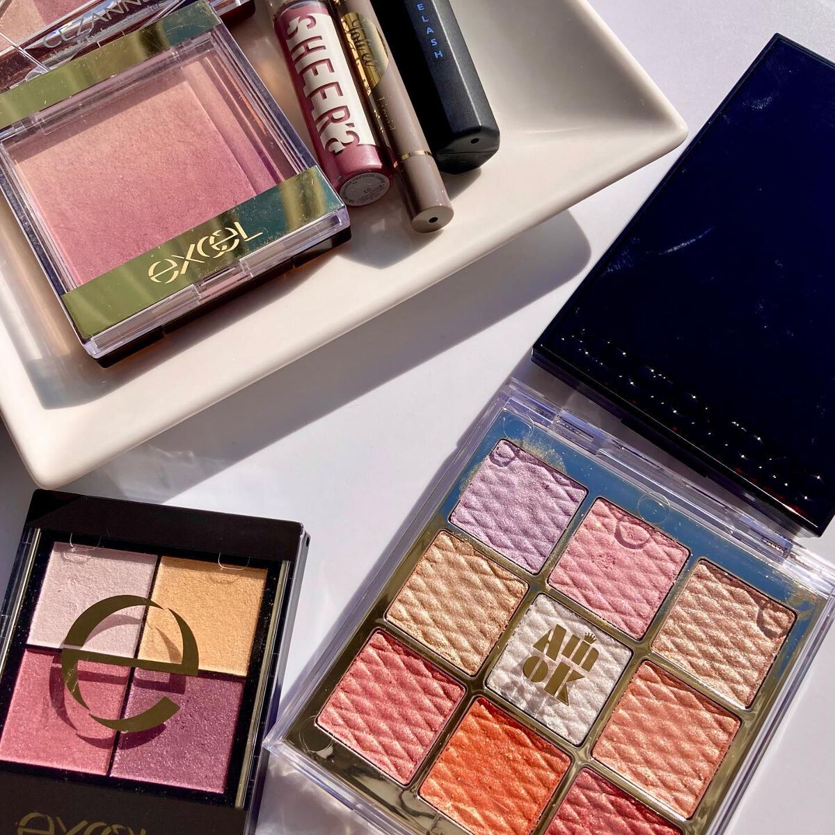 リアルクローズシャドウ/excel/アイシャドウパレットを使ったクチコミ（2枚目）