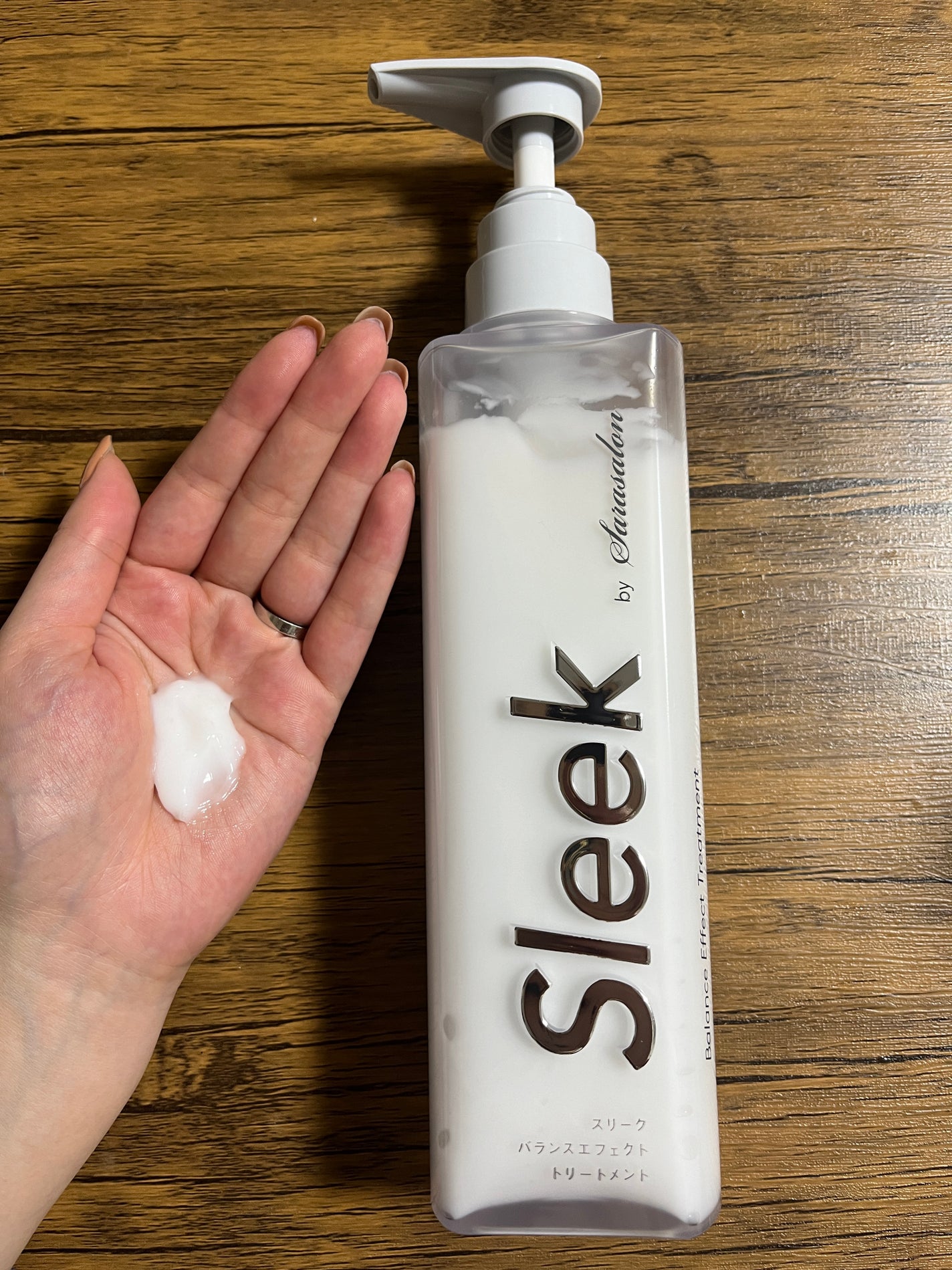 バランスエフェクトシャンプー/トリートメント/スリーク by サラサロン/市販シャンプーを使ったクチコミ(1枚目)