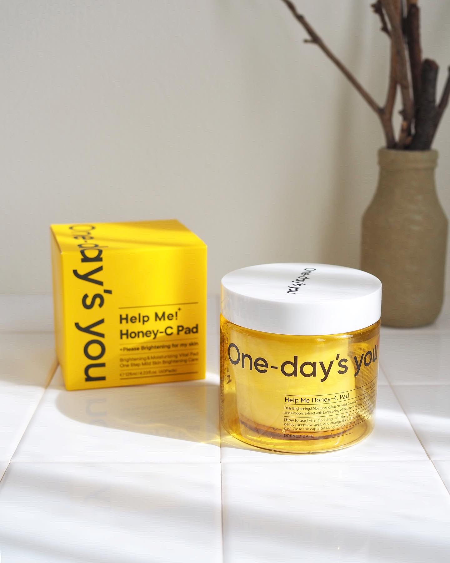 ヘルプミー! ハニーCパッド/One-day's you/トナーパッドを使ったクチコミ（1枚目）