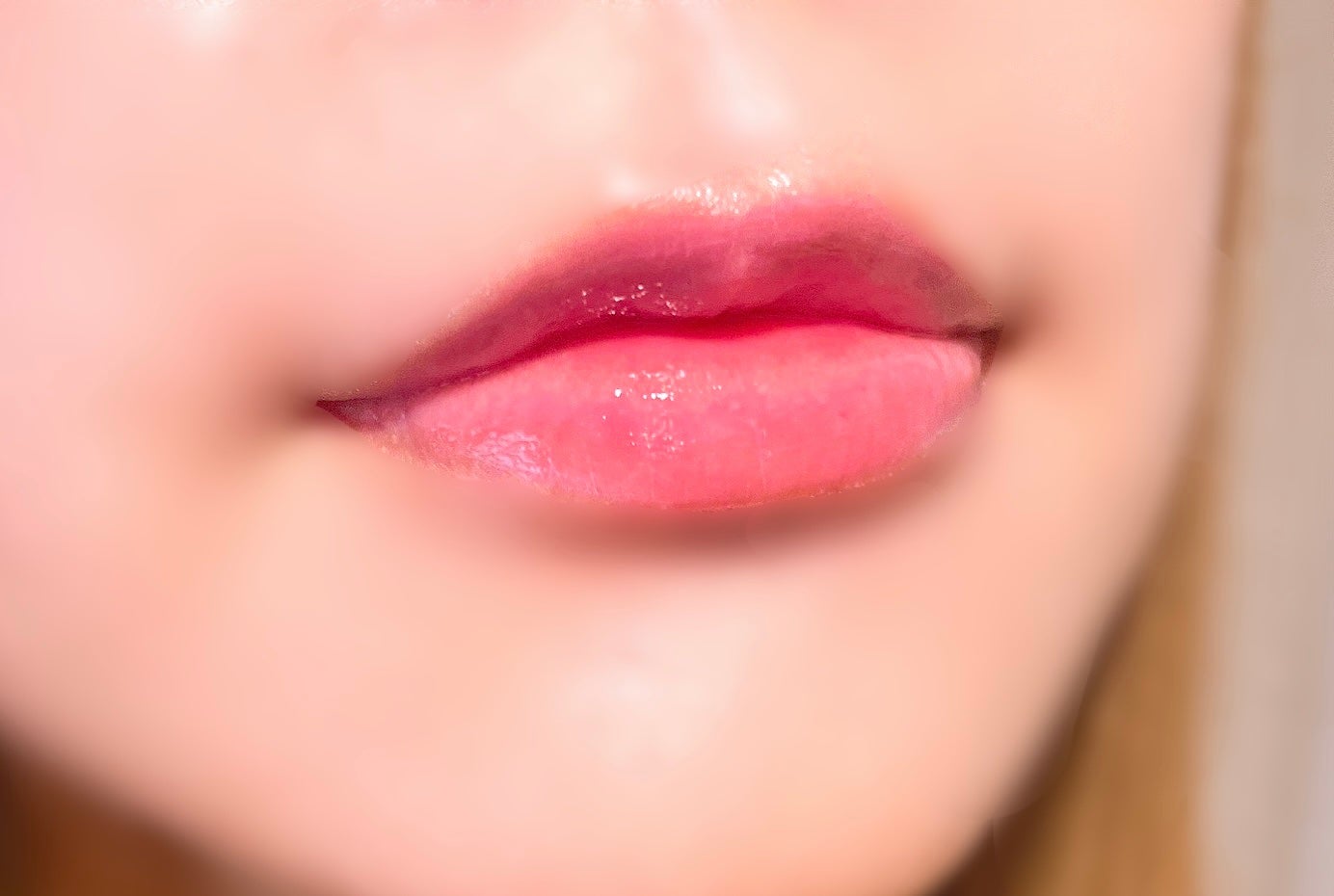 マッドピーチグロウフィットムードグロス/MAD PEACH/リップグロスを使ったクチコミ(3枚目)