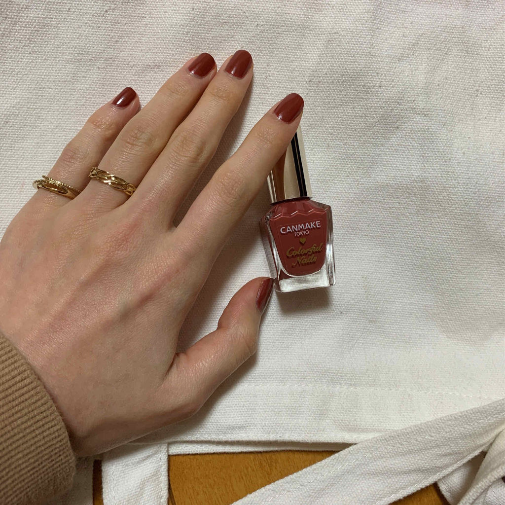 ジェルボリュームトップコート/キャンメイク/ネイルトップコートを使ったクチコミ（3枚目）