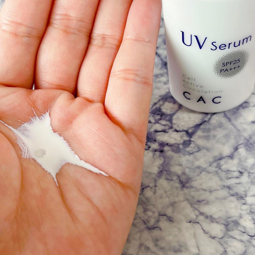 CAC コンディショニング UVセラム SPF25, PA+++/CAC/日焼け止めローションを使ったクチコミ(3枚目)