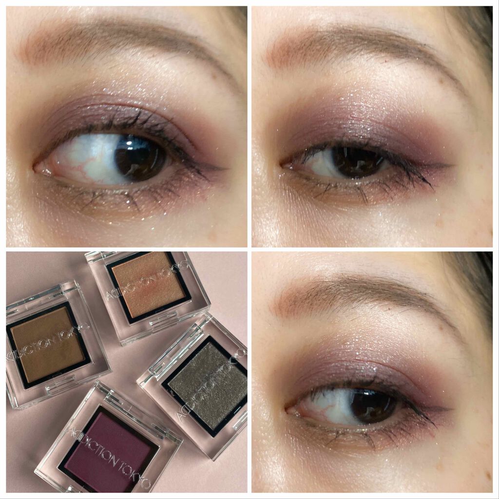 アディクション ザ アイシャドウ マット/ADDICTION/単色アイシャドウを使ったクチコミ（3枚目）