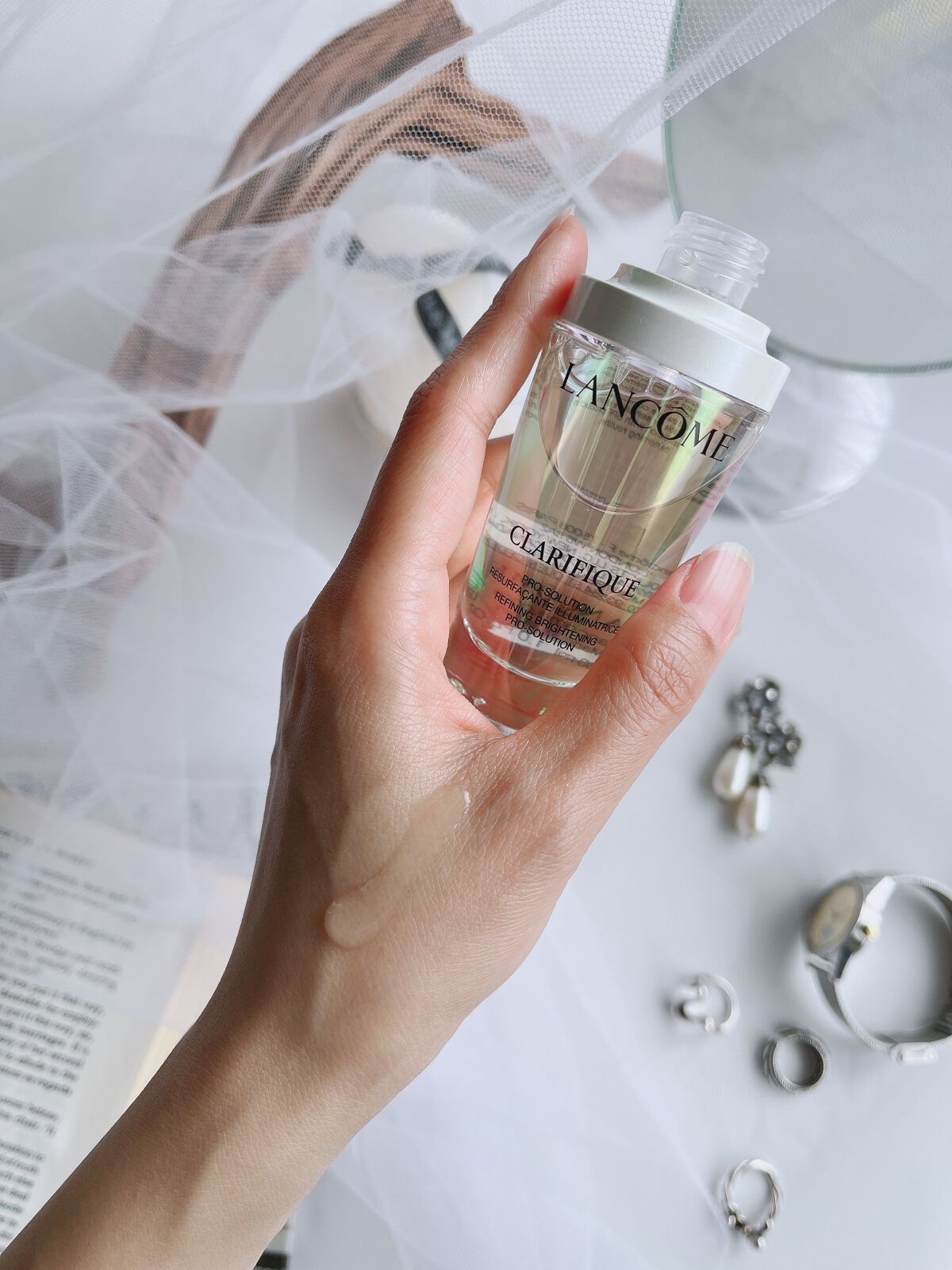 クラリフィック ブライトニング セラム/LANCOME/美容液を使ったクチコミ（2枚目）