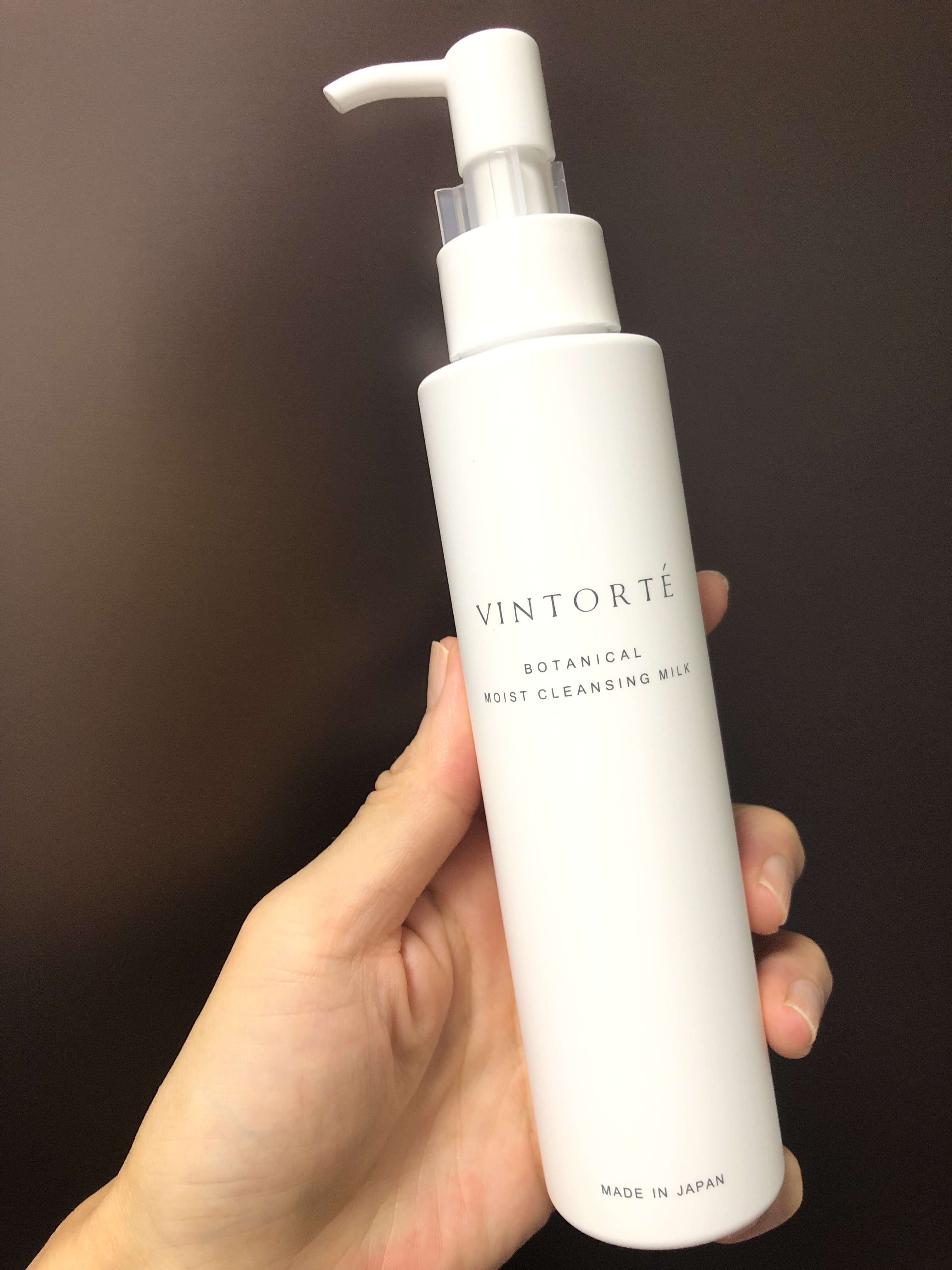 ボタニカルモイストクレンジングミルク/ヴァントルテ/ミルククレンジングを使ったクチコミ（1枚目）