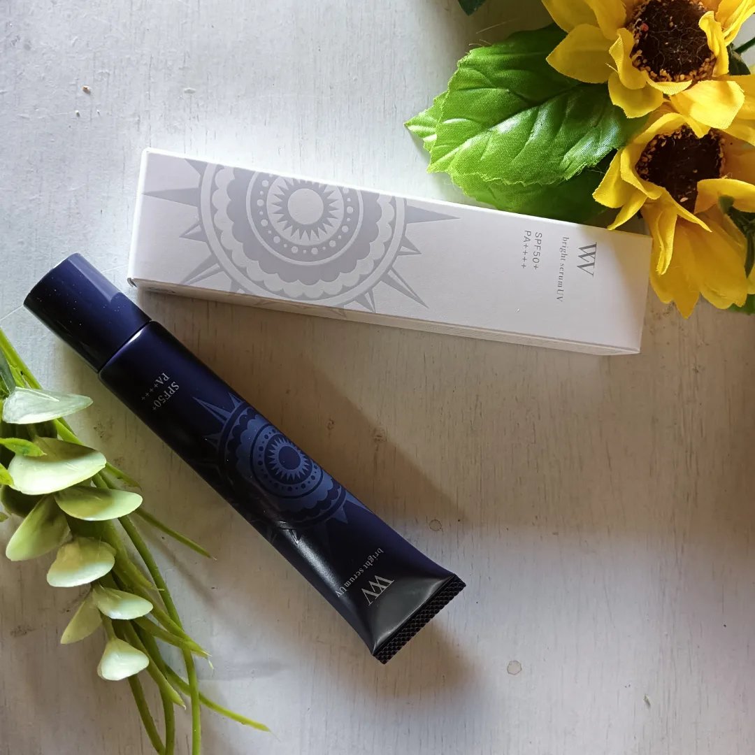 WHITE VEIL ブライトセラムUV/WHITE VEIL/日焼け止めローションを使ったクチコミ（1枚目）