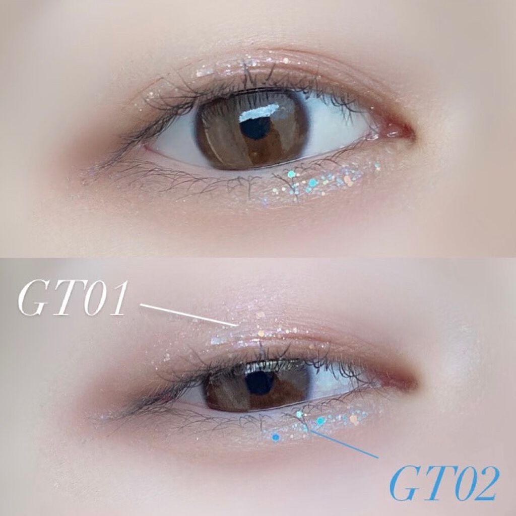 パールブリーアイグリッター/BLACK ROUGE/グリッターを使ったクチコミ(5枚目)