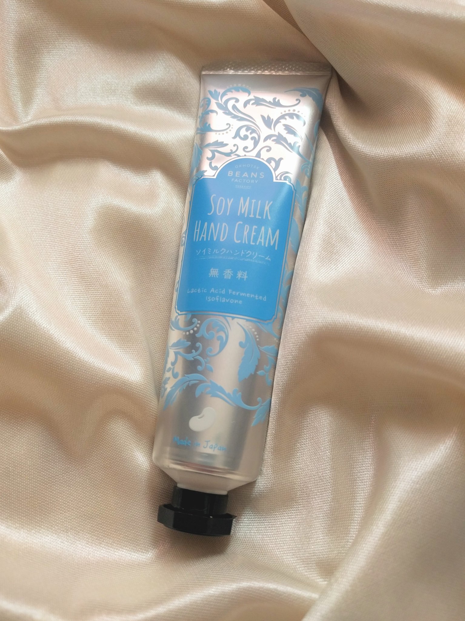 ソイミルクハンドクリーム / OKHOTSK BEANS FACTORY