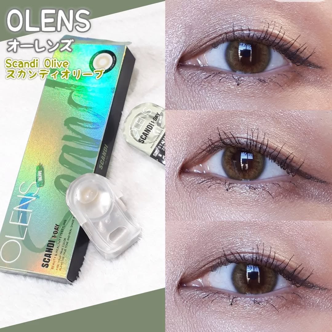 Glowy 1day/OLENS/ワンデー(1DAY)カラコンを使ったクチコミ(5枚目)