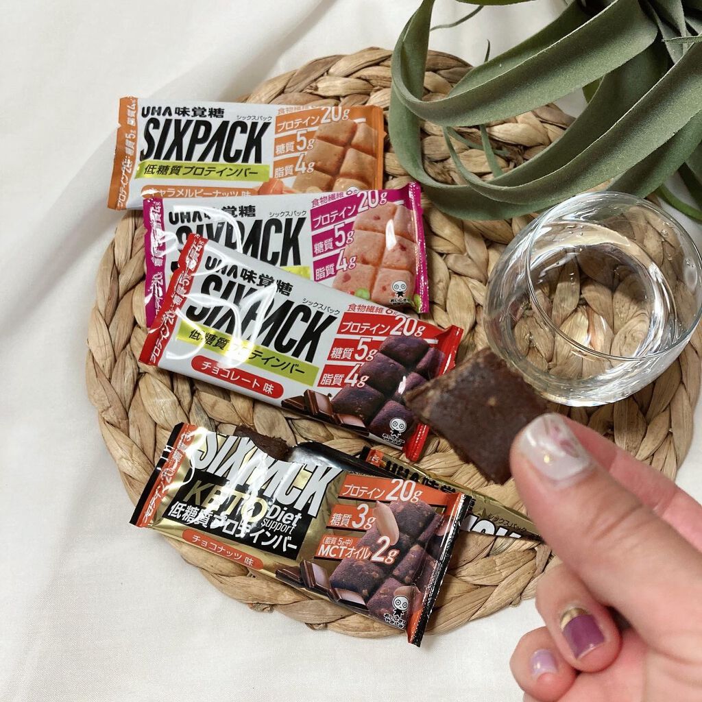 SIXPACK プロテインバー/UHA味覚糖/プロテインバーを使ったクチコミ（3枚目）