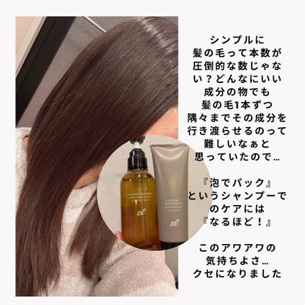 シンクロシャンプー ファム DAMAGE REPAIR/シンクロトリートメント DAMAGE REPAIR/ELECTRON/市販シャンプーを使ったクチコミ(3枚目)