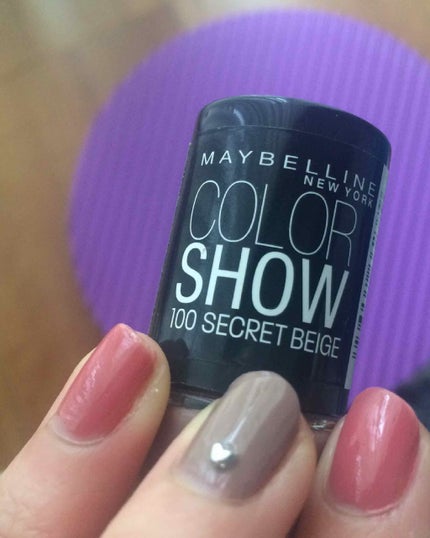 カラー ショー ネイル C/MAYBELLINE NEW YORK/マニキュアを使ったクチコミ(1枚目)