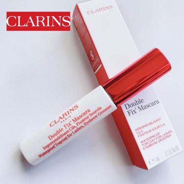 CLARINS ダブルフィックス マスカラのクチコミ「\やっと出会えたヨレ防止マスカラトップコート/


✴︎CLARINS✴︎ 
▷ダブルフィック.....」（1枚目）