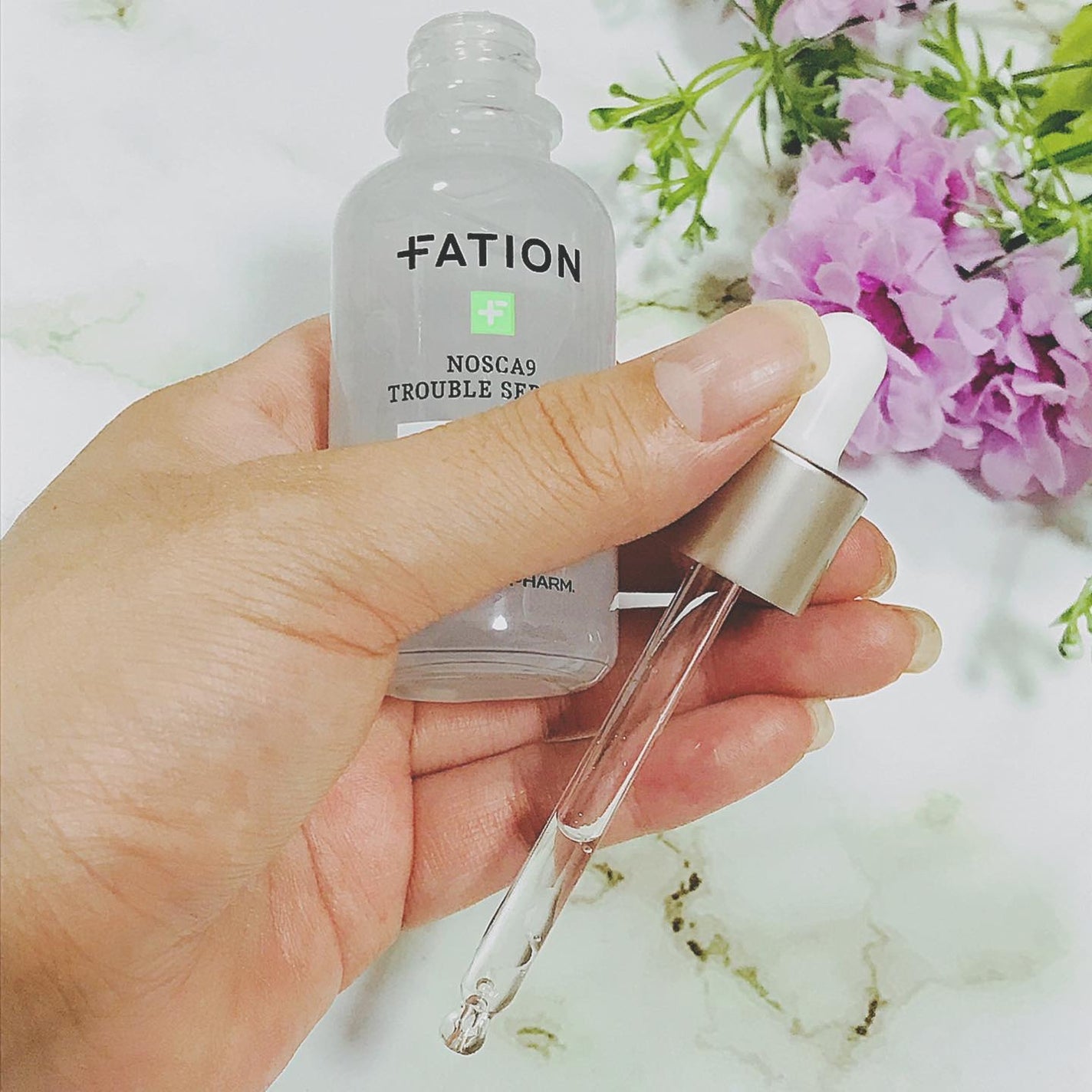 ノスカナイン トラブル セラム/FATION/美容液を使ったクチコミ(6枚目)