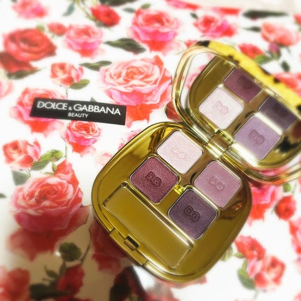 フェリンアイズ インテンスアイシャドウ クアッド/DOLCE&GABBANA BEAUTY/アイシャドウパレットを使ったクチコミ(9枚目)