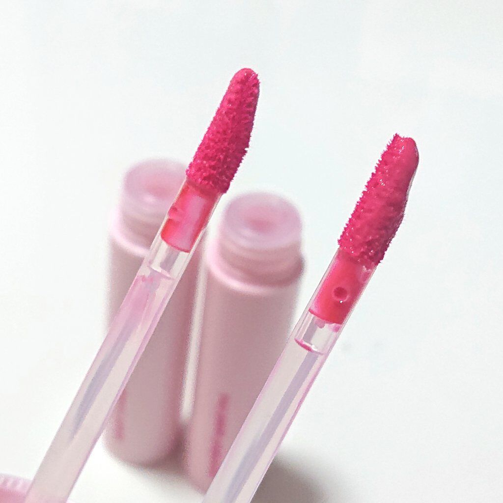 ジューシーラスティングティント/rom&nd/リップティントを使ったクチコミ（2枚目）