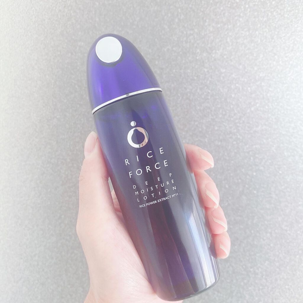 ディープモイスチュアローション/ライスフォース/化粧水を使ったクチコミ(1枚目)