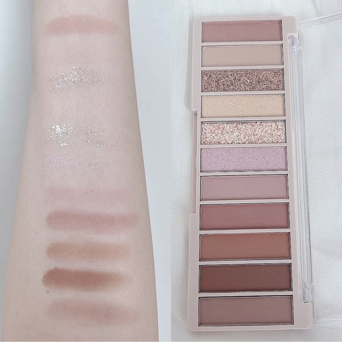 アイシャドウパレット/coou/アイシャドウパレットを使ったクチコミ（3枚目）