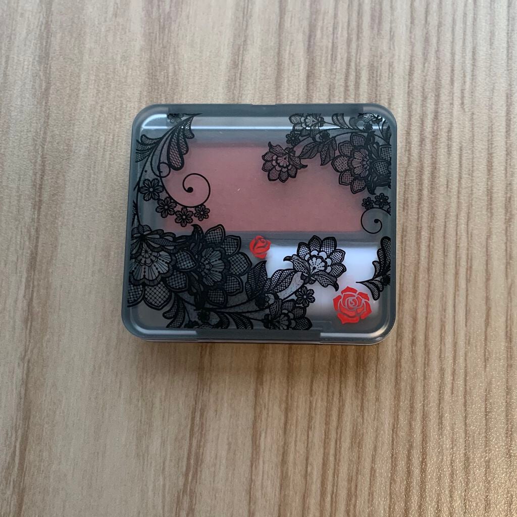 【限定】パウダー チーク 571 レッド系パール/ちふれ/パウダーチークを使ったクチコミ(1枚目)