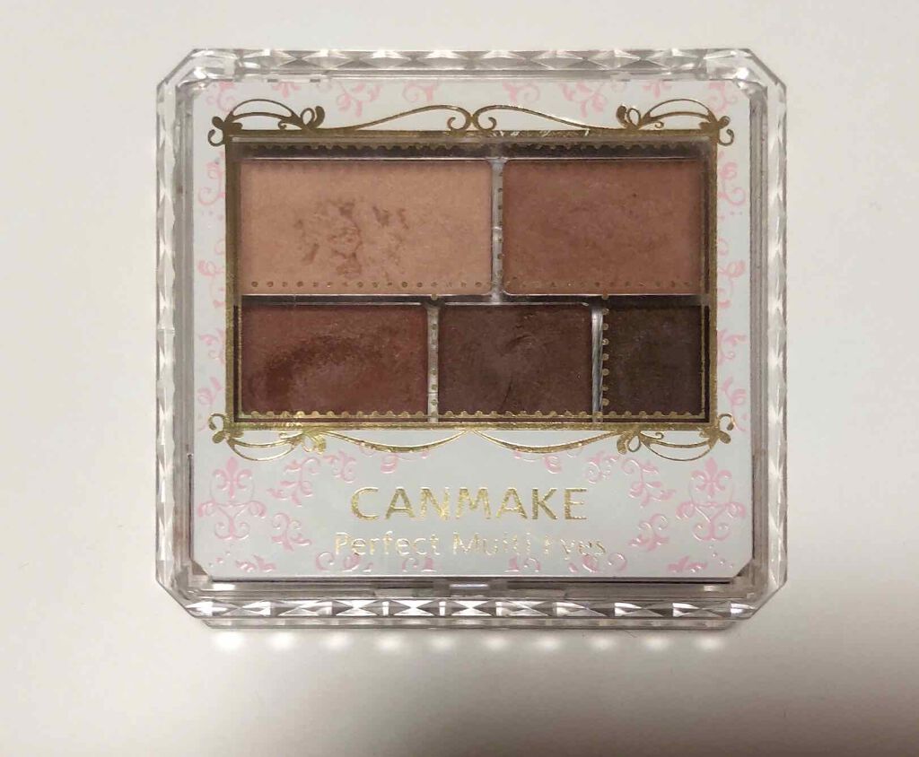 パーフェクトマルチアイズ/キャンメイク/アイシャドウパレットを使ったクチコミ(1枚目)