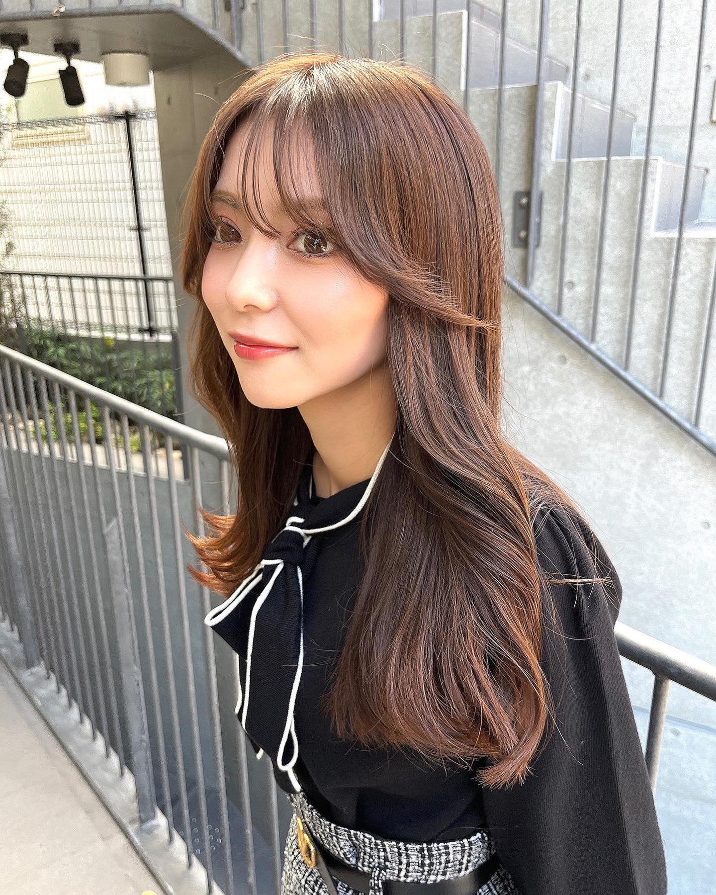 HARUNA on LIPS 「顔周りのカットと、シースルーバング✨✨#シースルーバング.シー..」(2枚目)